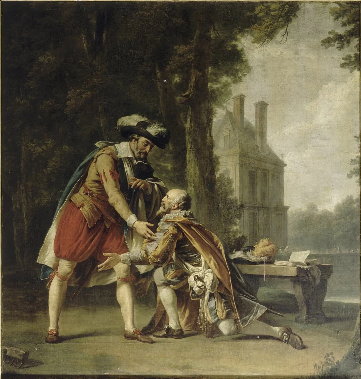 Enrico IV e Sully a Fontainebleau - Musée national du château de Fontainebleau, Fontainebleau